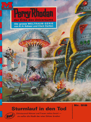 cover image of Perry Rhodan 518